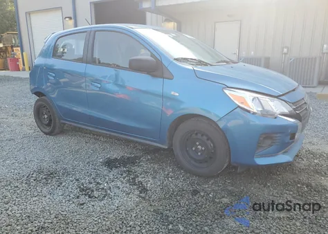 2021 Mitsubishi Mirage Es z USA, uszkodzony, nr VIN ML32AUHJ1MH000707